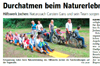 Naturerlebnistag als Benefiz-Aktion für Jochen e.V. Kleinwallstadt